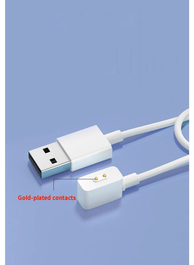 كابل شحن USB لـ Xiaomi Mi Band 8/9/10، /Redmi Watch 3/4/5 كابلات شحن مغناطيسية بديلة للساعات الذكية - Image 5
