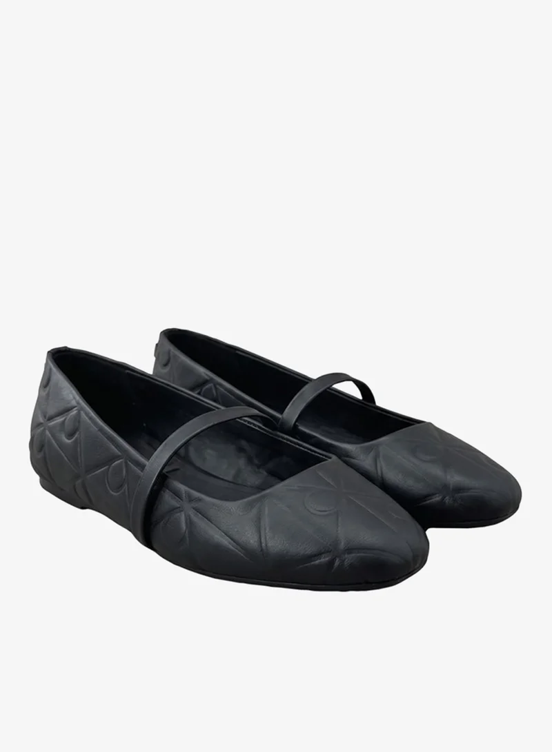 Calvin Klein  Leather Mary Jane Ballerinas for Women | Best Price UAE