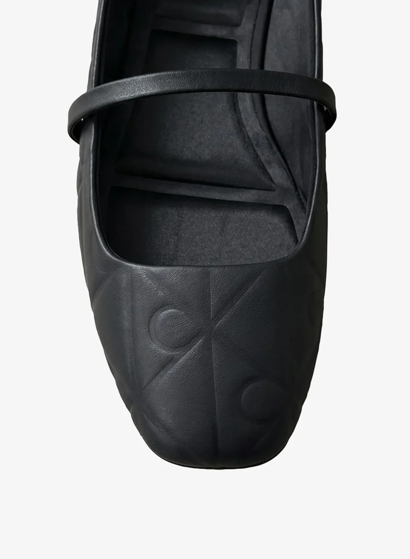 Calvin Klein  Leather Mary Jane Ballerinas for Women | Best Price UAE