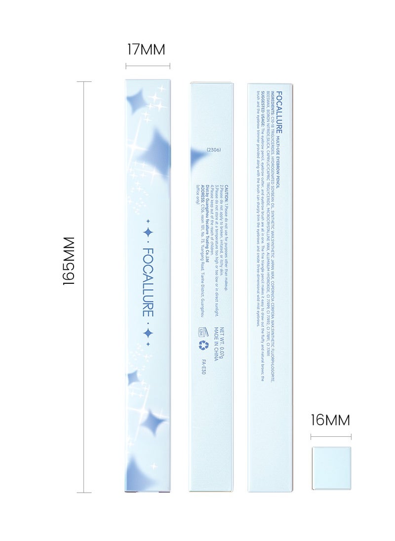 FOCALLURE - Multi Use Eyebrow Pencil -GB02 - Image 1
