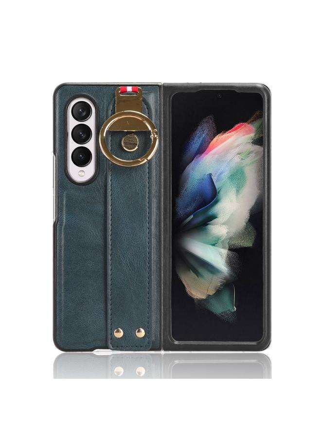 erorex Case For Samsung Galaxy Z Fold3 5G Wristband Leather Back Phone Case - Image 3