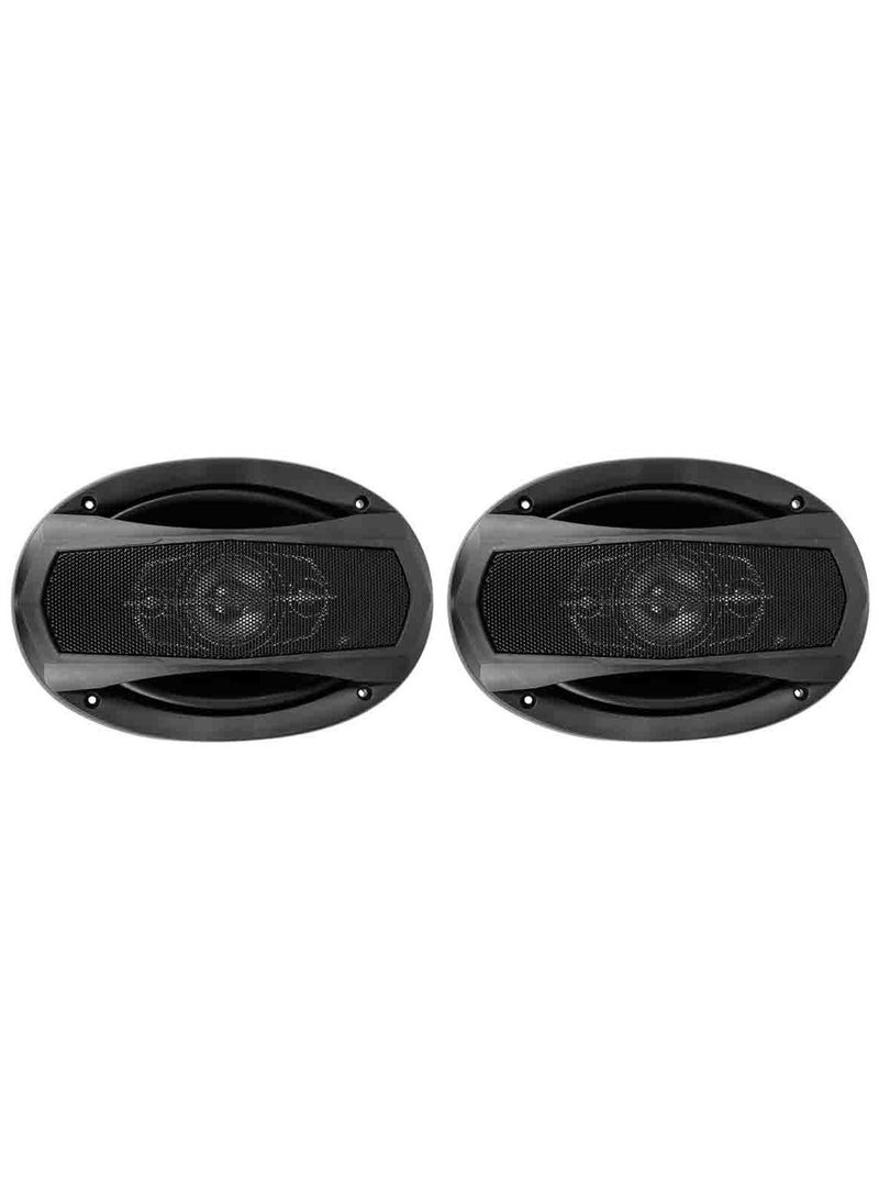 100Miles Car Speaker 3-Way Music Speaker 80W/800W Speaker 6x9" Coaxial Flush Mount Music Speaker 2 Pcs Set T6995 - Image 3