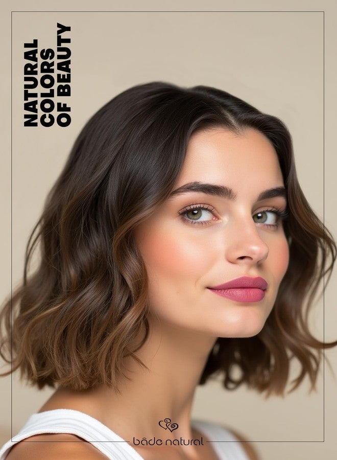 Bade Natural Cream Blush Coral Reef 01 - 100% Natural Buildable Color for Cheeks - Hydrating, Blendable, Cruelty-Free Makeup - Image 5