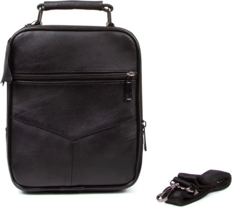 Newish Polo Steel Case Hand and Shoulder Bag with Phone Compartment, Cross Strap and Phone Compartment