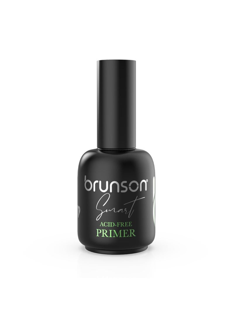 brunson UV/LED Nail Gel Polish Acid Free Primer Gel bonder soak off 15ml BSAFP 
