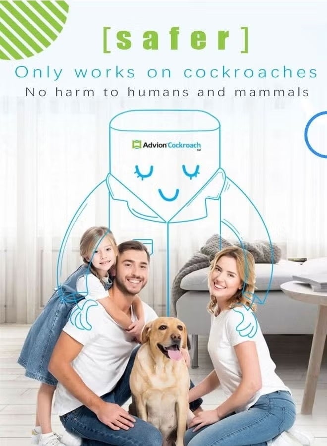 Cockroach عبوتان من طُعم جل الصراصير - Image 3