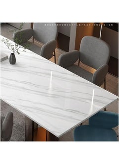 Marble Tile Stickers Self Adhesive Imitation Marble Sticker Waterproof Oil Proof Kitchen Wallpaper for Kitchen Furniture Refurbishment - pzsku/Z047A218FDD195F0F1B26Z/45/_/1697081614/da6eb638-f574-45f7-8ae2-c7df3b25d38d