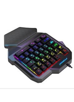 Forev FV-F6 Wired Gaming Illuminated Keyboard (Black)  - Image 2