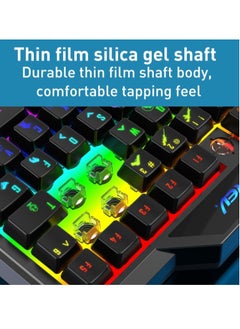 Forev FV-F6 Wired Gaming Illuminated Keyboard (Black)  - Image 5