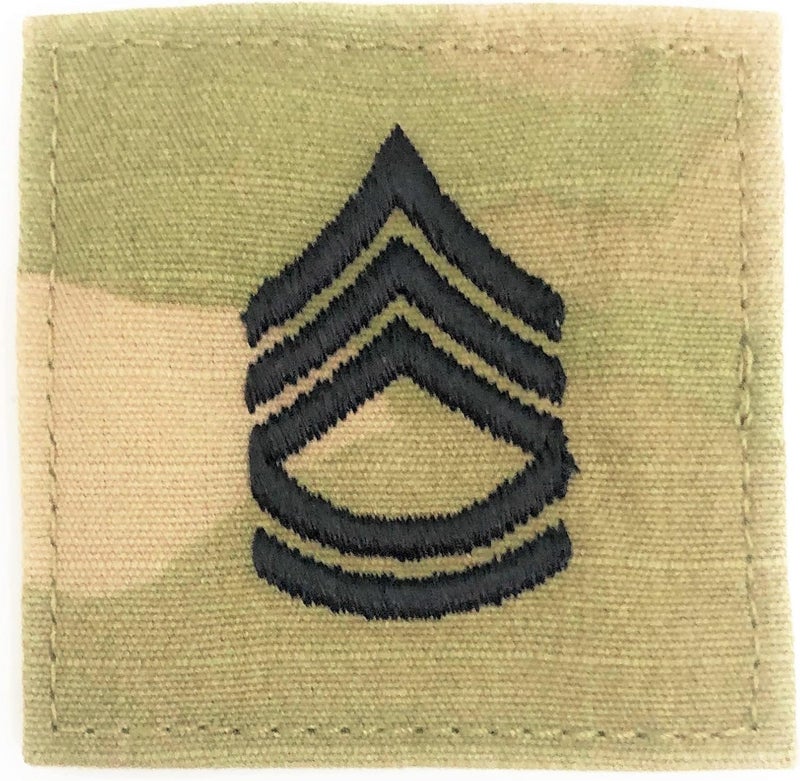 US Army OCP Rank with Hook Fastener