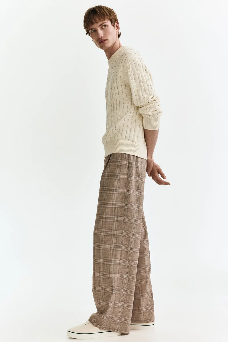 H&M  Loose Fit Tailored trousers for Men | Best Price UAE