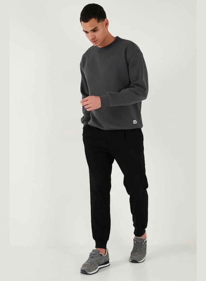 Buratti  Buratti Regular Fit Crew Neck Cotton Fleece Lined Soft Brushed Sweatshirt Men's SWEAT 5905255 for Men | Best Price UAE