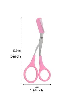 ORiTi Eyebrow Trimmer Scissor With Comb Hair Removal Grooming Shaping Stainless Steel Eyebrow Remover Makeup Tool  - Image 4