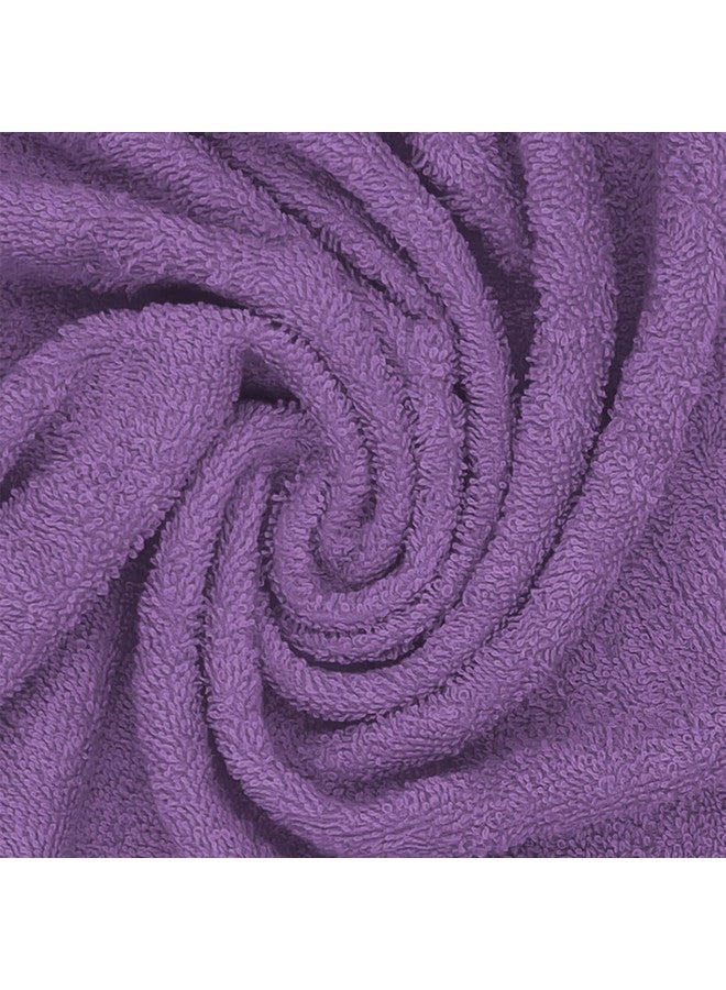 Sassoon Anatolia 12 Piece Cotton Towel Combo In 500 Gsm- Heaven+Purple - Image 3