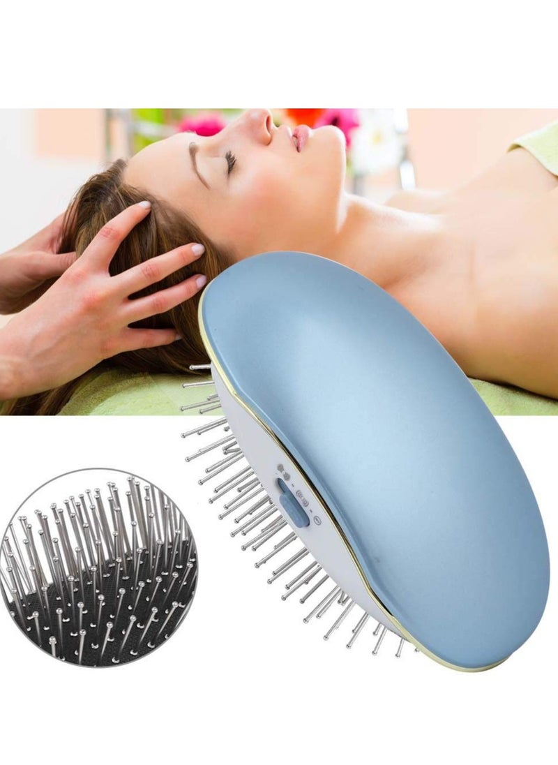 SYOSI Head Massager for Vibration, Electric Head Massager, Portable Electric Scalp Massage Comb, Anti-Static Scalp Massage Relaxation Stress Relief Hair Scrubber Brush Household Mini Massager  - Image 2