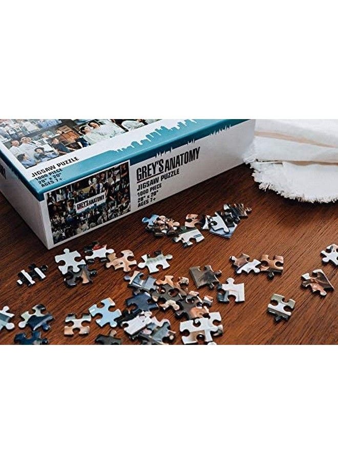 Toynk - Grey Anatomy Collage 1000 Piece Jigsaw Puzzle For Adults ; Educational Toy Gifts ; Challenging Interactive Brain Teaser For Family Game Night ; 28 X 20 Inches - Image 1