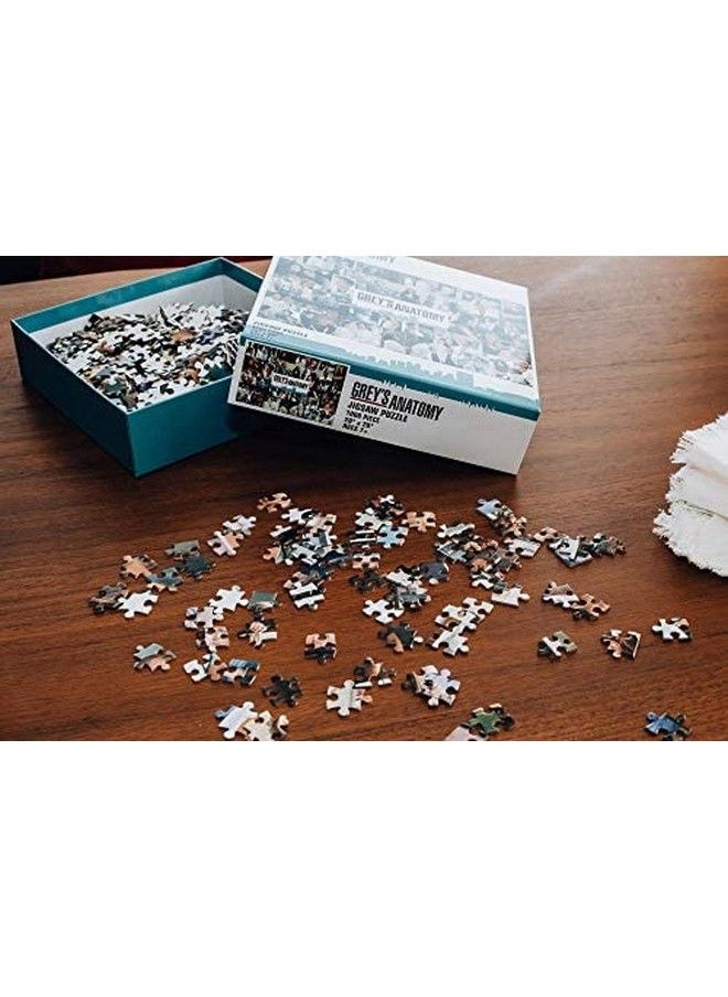 Toynk - Grey Anatomy Collage 1000 Piece Jigsaw Puzzle For Adults ; Educational Toy Gifts ; Challenging Interactive Brain Teaser For Family Game Night ; 28 X 20 Inches - Image 1