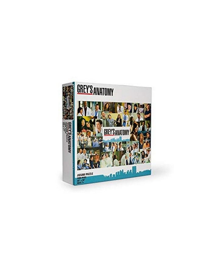 Toynk - Grey Anatomy Collage 1000 Piece Jigsaw Puzzle For Adults ; Educational Toy Gifts ; Challenging Interactive Brain Teaser For Family Game Night ; 28 X 20 Inches - Image 1