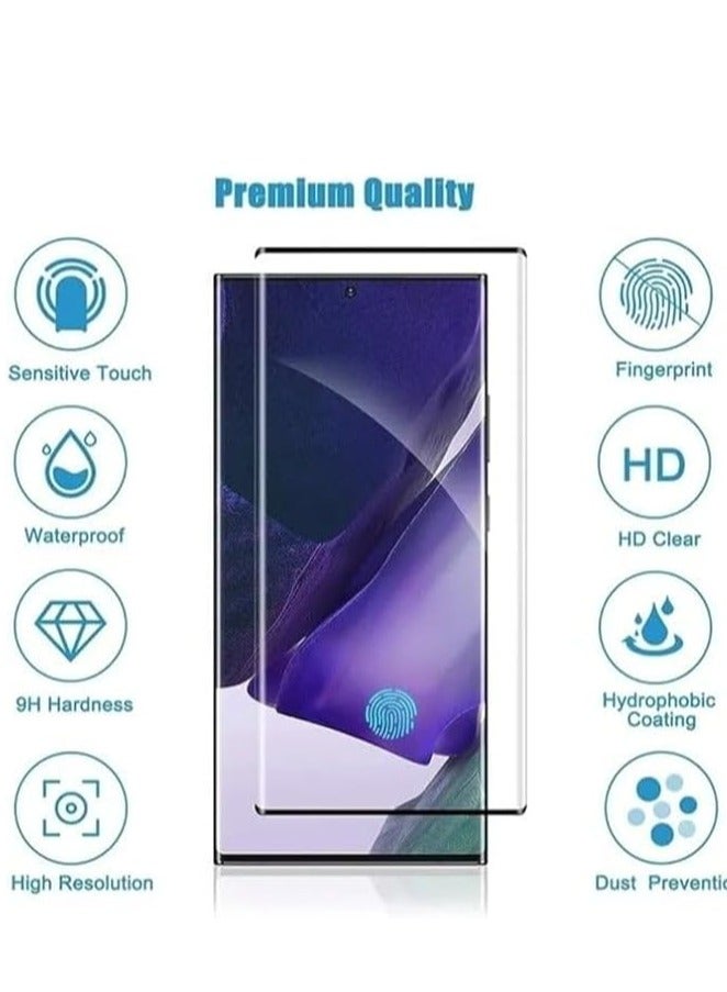 ليون واقي شاشة نانو 11D لسامسونج جالكسي اس 23 (Samsung Galaxy S23), بتصميم منحني حماية فائقة من الحافة الى الحافة مع الوضوح الفائق والحماية ضد السقوط والخدوش من Lion، شفاف - Image 2