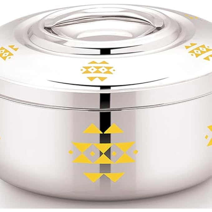 ريحني طاجن سترايد يارا من الفولاذ المقاوم للصدأ أنيق متين وتصميم يحافظ على الحرارة 1000 مل 1500 مل 2500 مل - Image 5