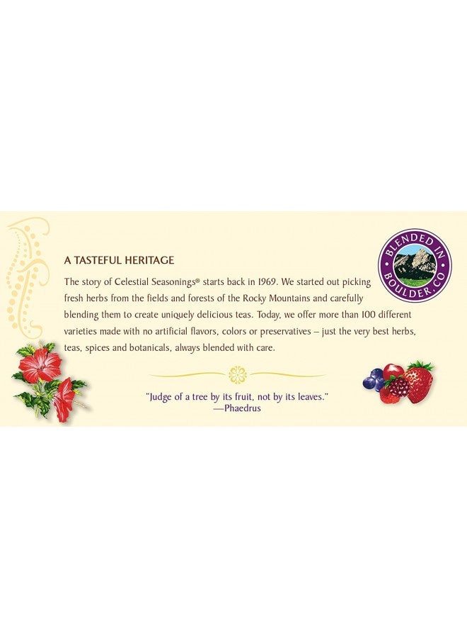 CELESTIAL SEASONINGS Celestial Seasonings Tea Wild Berry Zinger (Pack Of 3)  - Image 4