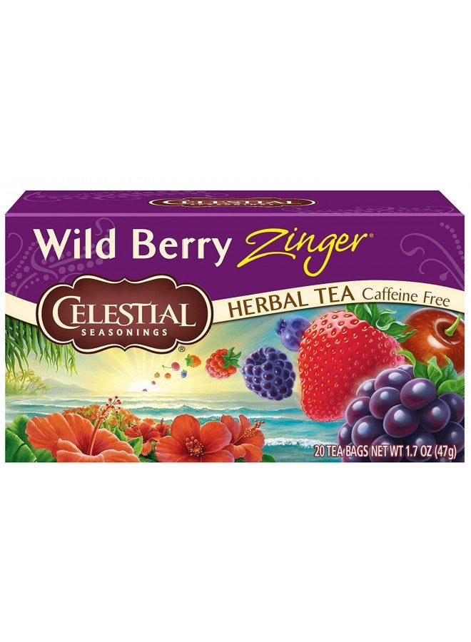 CELESTIAL SEASONINGS Celestial Seasonings Tea Wild Berry Zinger (Pack Of 3)  - Image 2