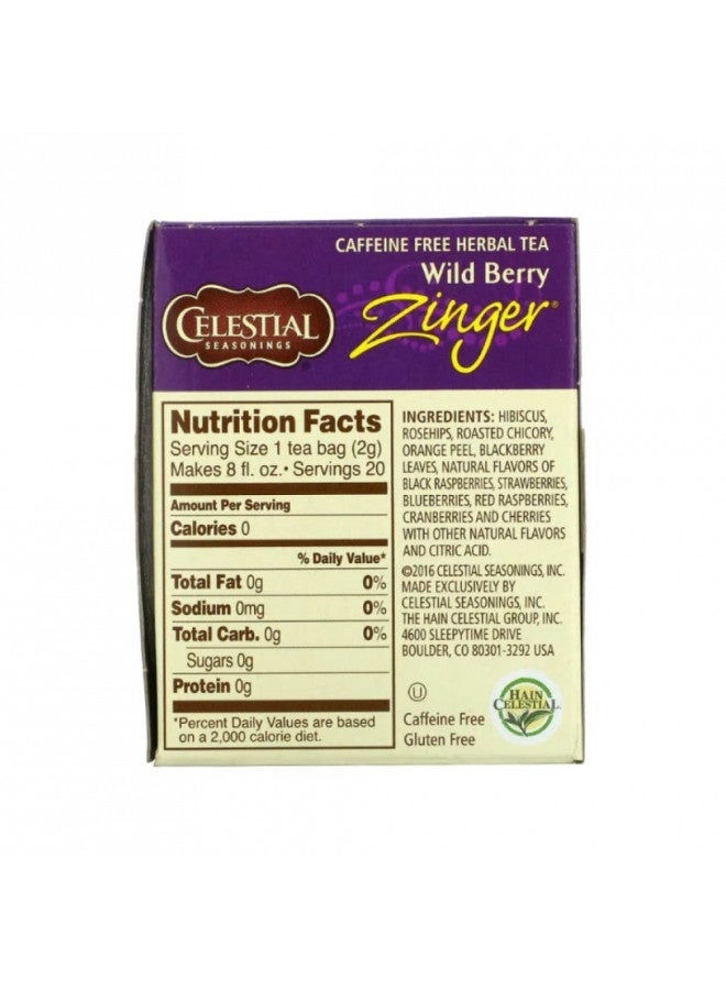 CELESTIAL SEASONINGS Celestial Seasonings Tea Wild Berry Zinger (Pack Of 3)  - Image 1