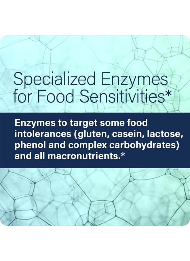 Enzyme Science Intolerance Complex, 90 Capsules Comprehensive Support for Common Digestive Sensitivities Gluten, Casein, Phenol Sensitivities, and Complex Carbohydrates Intolerance Relief  - Image 4