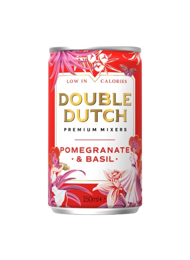 Premium Mixer, Pomegranate & Basil - 150ml, UK