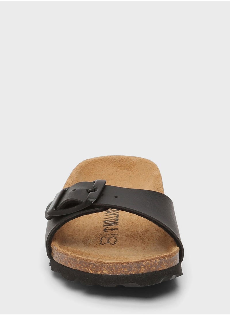 BAYTON - Kids One Strap Slip On - Image 1