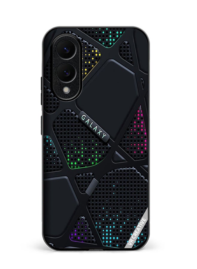 Protective Case Cover For Samsung Galaxy S25 Edge Galaxy Design Multicolour