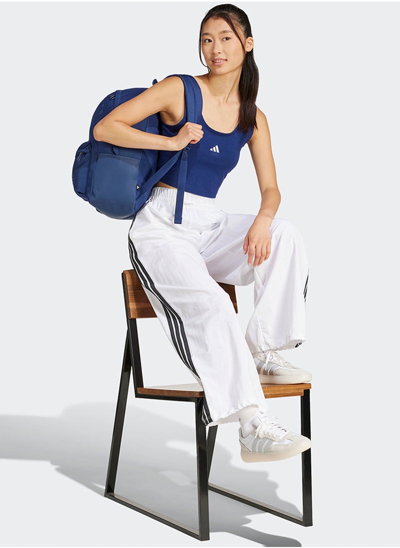 Adidas - Essentials Small Logo Cotton Lifestyle Tank Top - Image 1