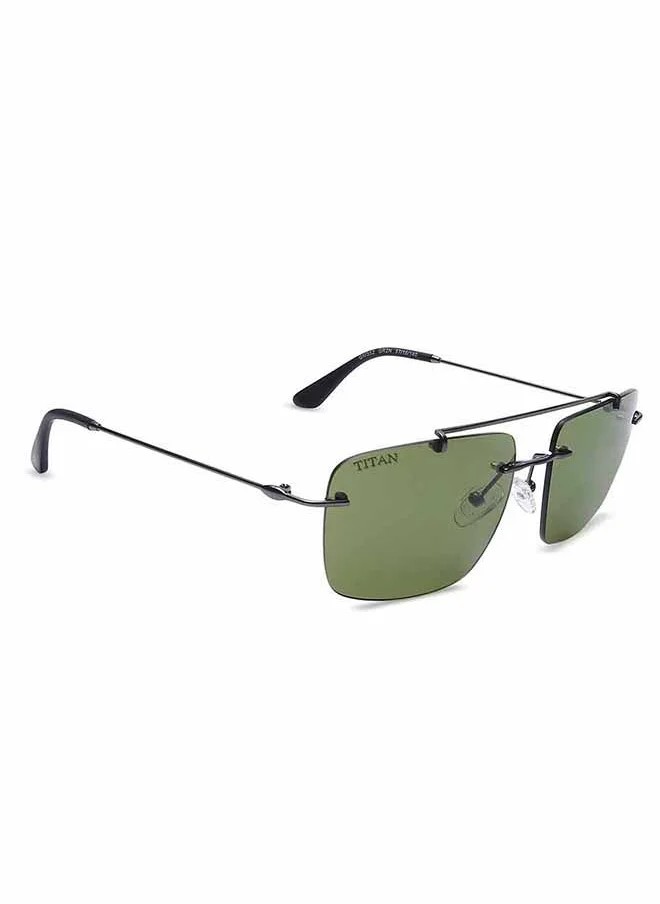 تيتان Titan Metal Square Men Sunglasses