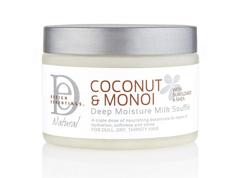 Design Essentials Deep Moisture Milk Souffle, Coconut & Monoi Collection, 12 Ounce - Image 1