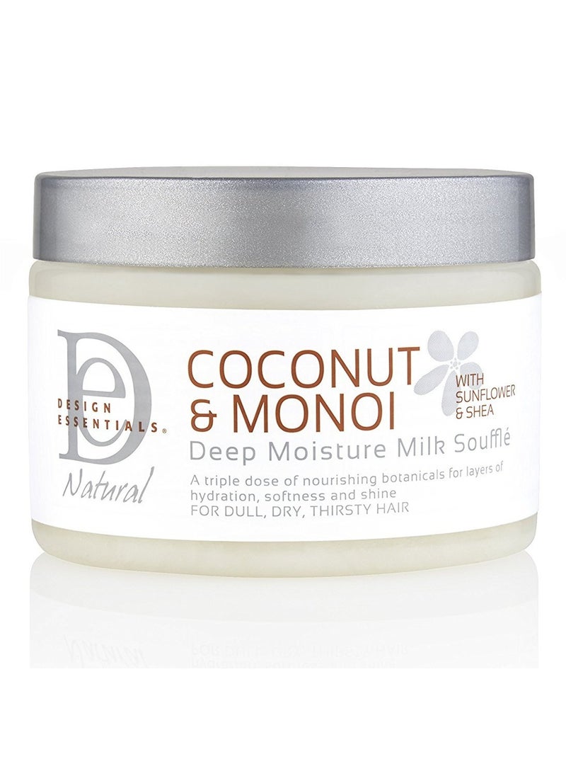 Design Essentials Design Essentials Deep Moisture Milk Souffle, Coconut & Monoi Collection, 12 Ounce  - Image 1