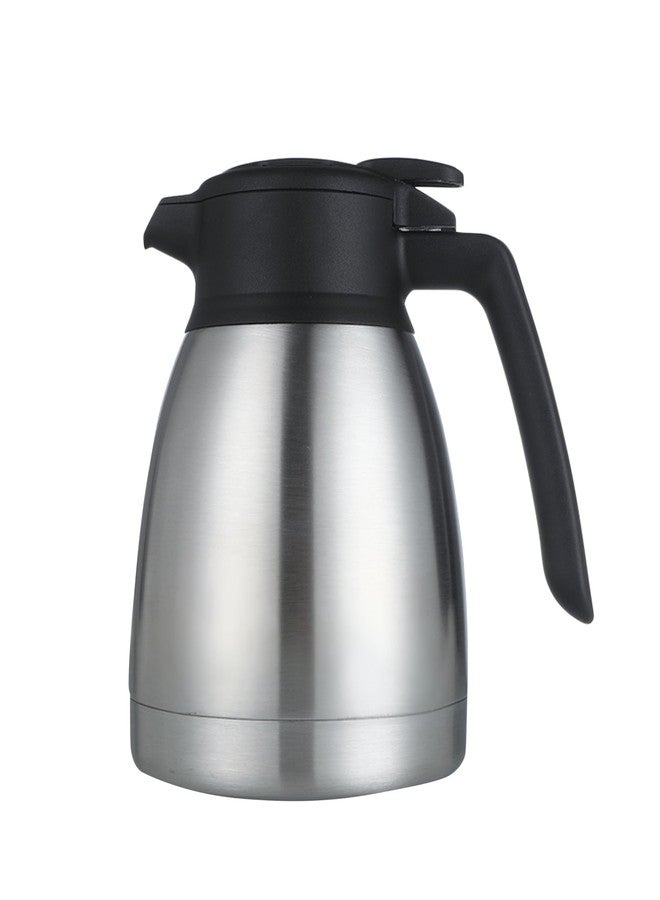 Heritage66 Thermal Coffee Carafe 34oz / 1L -Insulated Hot Beverage Dispenser, Triple Walled Stainless Steel Vacuum Coffee Carafe Dispenser For Keeping Water Tea Coffee Hot or Cold - Image 1