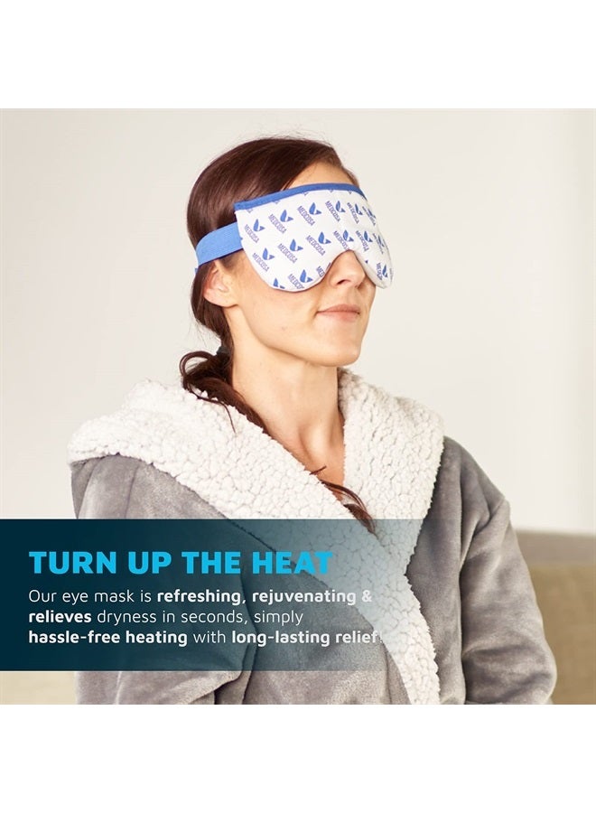 Medcosa Moist Heat Eye Bag | “A Real Eye Opener” | Heated Eye Mask | Warm Flaxseed Compress Pad | Easily Microwavable & Ideal for Heating Dry Eyes, Migraines & Other Eye Ailments - Image 5