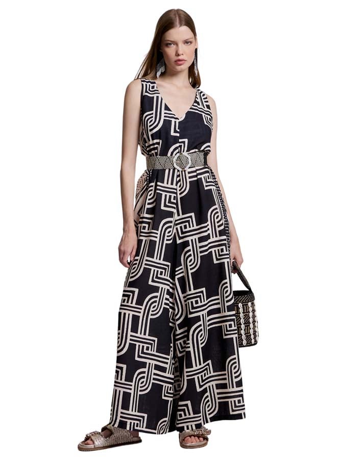 BSB Printed sleeveless jumpsuit  - Image 1