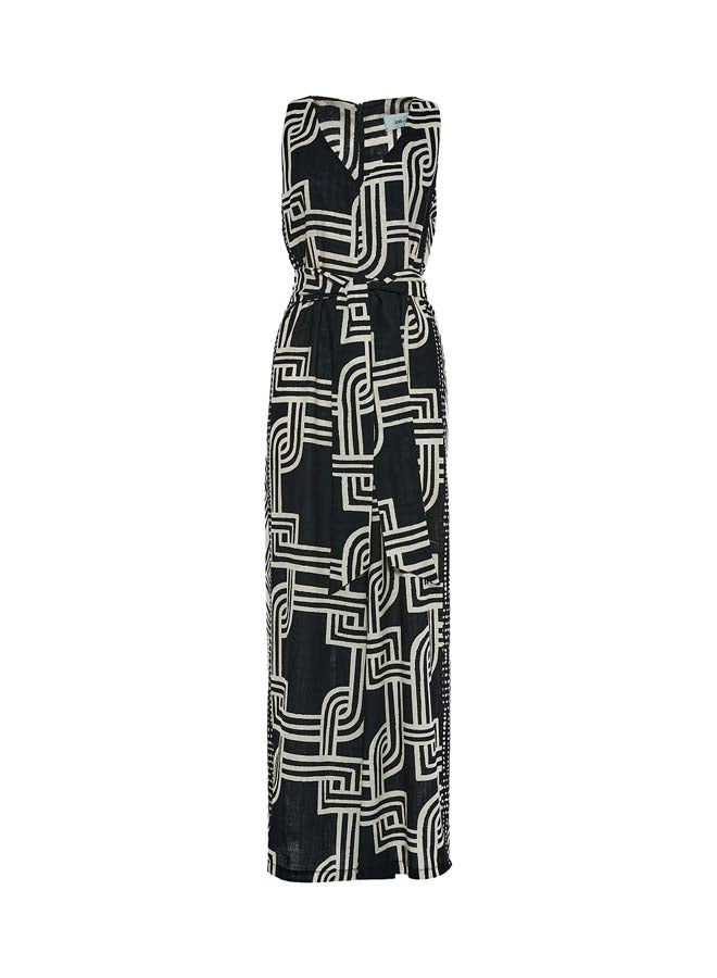 BSB Printed sleeveless jumpsuit  - Image 4