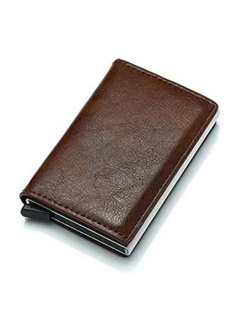 Wallet And Automatic Card Slot That Holds Up To 7 Cards