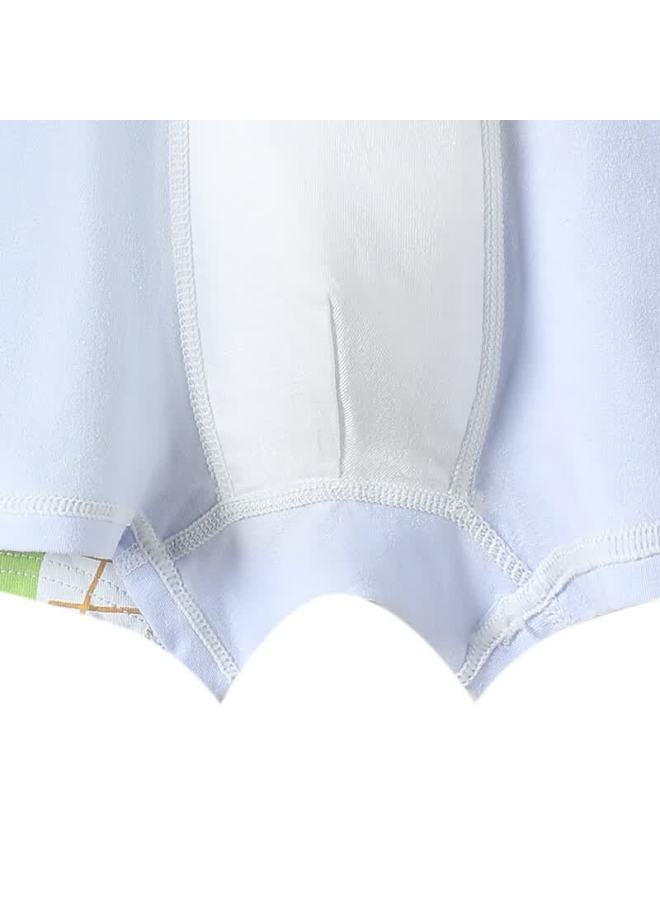Fentengcare Kids Underwear 7a Antibacterial 6-pack 100% Cotton Gusset Cartoon Boys Boxer Briefs - Image 5