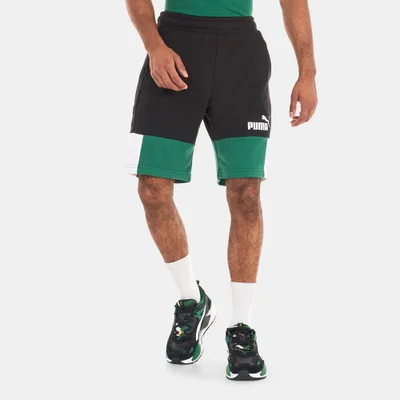 PUMA Men's Essentials+ Colourblock 10-inch Shorts
