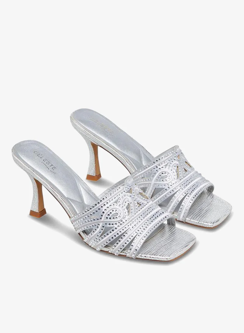 Celeste Women Stiletto Heel Sandals Ramadan Collection
