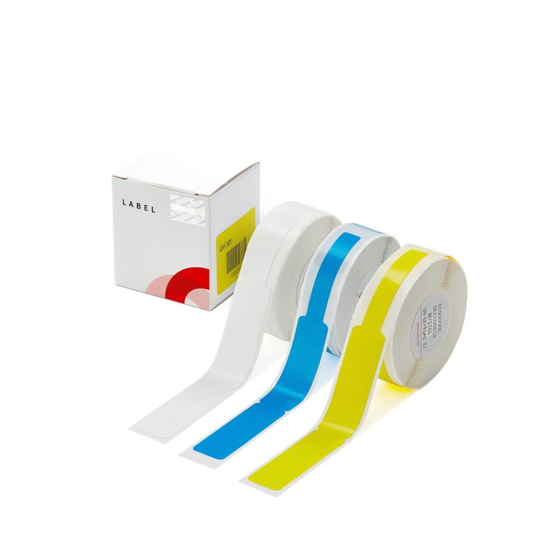 Zikra Cable Label Paper, Labels Maker Tape, Self-Adhesive Sticker, Compatible for D11 D110 D101 Printer, Label Print Paper Label Maker, Name File Folder, Food Cosmetic Office Home Kitchen - Image 1