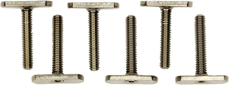 YakAttack Stainless Steel MightyBolt Set – 6 Pack | 1.5” Long, ½” Wide, ¼-20 Thread T-Bolts | Compatible with MightyMount, GearTrac & Kayak Track Accessories | Made in USA - Image 1