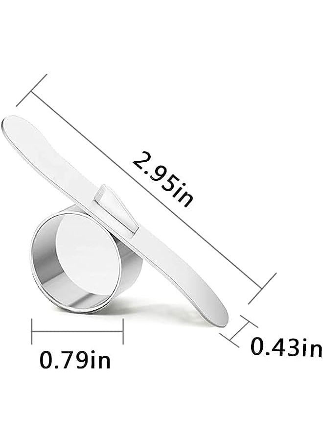 PROMASS - Peelers, Round Stainless steel Affordable Orange Peeler Tool, Kitchen Accessories Knife Cooking Tool Kitchen Gadget By Korty - Image 1