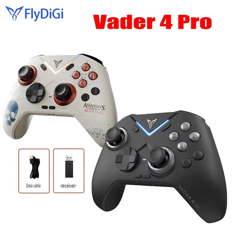 Flydigi Vader 4 Pro Assassin's Creed Edition Elite Wireless Game Controller, Hall Joystick, for Xbox Steam PC - Image 3