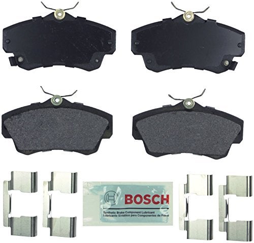 BOSCH BE841H Blue Semi-Metallic Disc Brake Pad Set With Hardware - Compatible With Select Chrysler PT Cruiser; Dodge Neon; FRONT - Image 4
