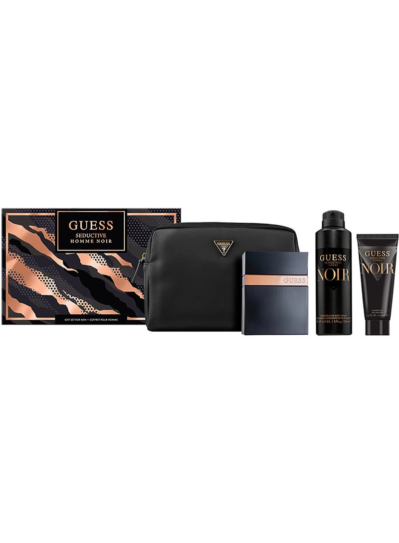 GUESS Seductive Homme Coffret Noir Men’s Gift Set EDT 100ml - Image 1