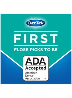 Dentek Comfort Clean Sensitive Gums Floss Picks, 75 Count (Pack Of 6)  - Image 5